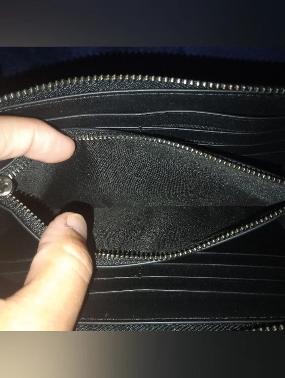 NWOT Coach Accordian Wallet in Signature Leather
